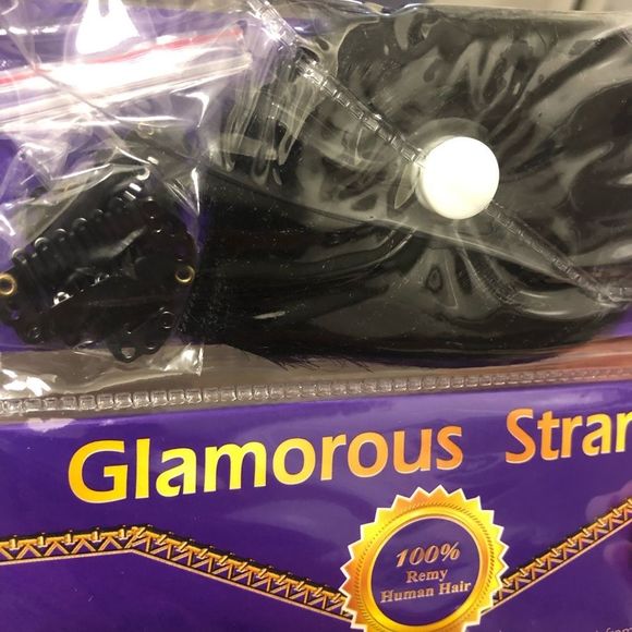 100% Remy Human Hair Extension Clip 160g Jet Black - Picture 3 of 8